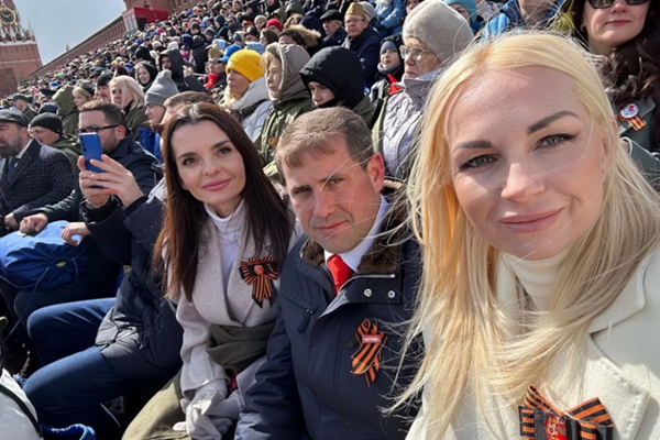 GAZAUZIA BASHKAN ATTENDED VICTORY PARADE IN MOSCOW TOGETHER WITH FUGITIVE OLIGARCH ILAN SHOR 