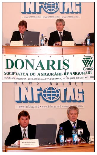 12.02.2003 COMPANIA DONARIS GROUP A ÎNCEPUT SĂ PRESTEZE SERVICII DE ASIGURARE DE VIAŢĂ (CONFERINŢE DE PRESĂ LA AGENŢIA INFOTAG)