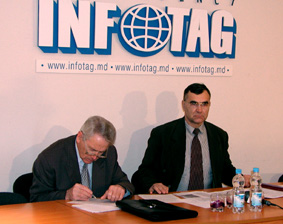 05.02.2004 LIGA ECONOMIŞTILOR REFORMATORI DIN MOLDOVA OPTEAZĂ PENTRU LICHIDAREA MINISTERULUI AGRICULTURII (CONFERINŢĂ DE PRESĂ LA „INFOTAG”)