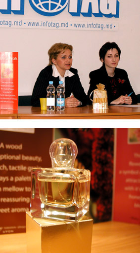 15.09.2004 COMPANIA AVON A LANSAT PRIMUL PARFUM DIN CLASA PRESTIGE – „TODAY” (CONFERINŢĂ DE PRESĂ LA AGENŢIA INFOTAG)