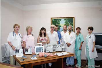 02.07.2007 CENTRUL NAŢIONAL DE CHIRURGIE PEDIATRICĂ A PRIMIT APARATAJ SPECIAL