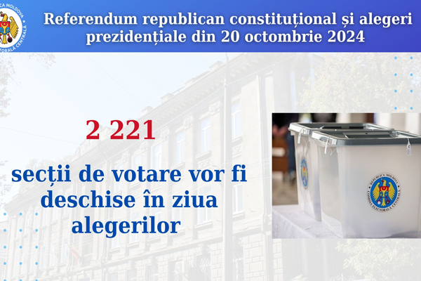 НА ВЫБОРАХ ПРЕЗИДЕНТА И КОНСТИТУЦИОННОМ РЕФЕРЕНДУМЕ БУДЕТ ОТКРЫТ 2221 ИЗБИРАТЕЛЬНЫЙ УЧАСТОК
