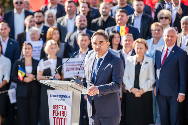 PARTY OF SOCIALISTS LAUNCHED ELECTORAL CAMPAIGN OF ALEXANDRU STOIANOGLO UNDER SLOGAN “JUSTICE FOR ALL”