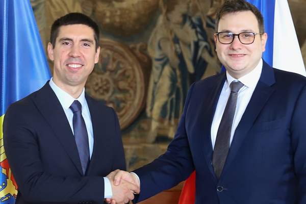 MOLDOVAN AND CZECH FOREIGN MINISTERS DISCUSS DEEPENING DIALOG BETWEEN THE TWO COUNTRIES