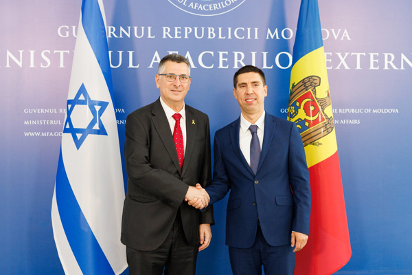 MOLDOVA AND ISRAEL INTERESTED IN EXPANDING TRADE AND ECONOMIC COOPERATION