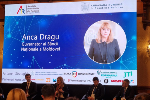 NATIONAL BANK GOVERNOR ANCA DRAGU: THE REPUBLIC OF MOLDOVA IS DELIVERING CONCRETE RESULTS FOR INVESTORS