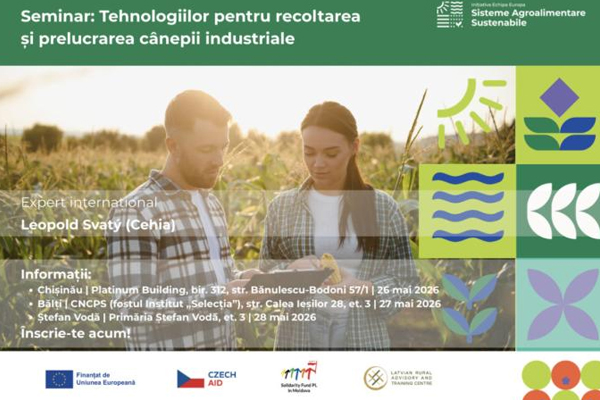 CZECH EXPERT TO ADVISE MOLDOVAN FARMERS ON GROWING INDUSTRIAL CANNABIS