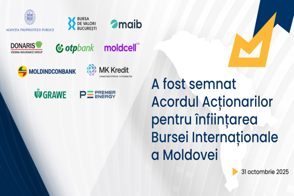 PREMIER ENERGY PLC SHAREHOLDERS SIGN AGREEMENT TO CREATE MOLDOVA INTERNATIONAL STOCK EXCHANGE