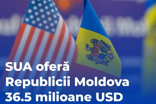 ​MOLDOVA TO RECEIVE $36.5 MILLION FROM THE US TO STRENGTHEN NATIONAL SECURITY