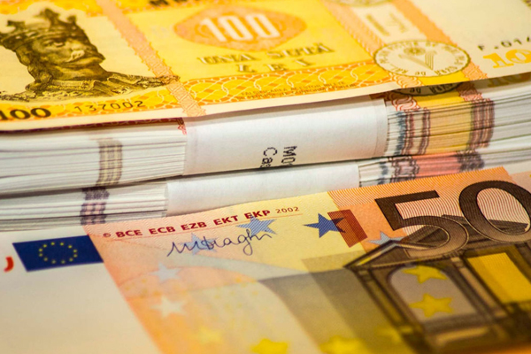 MOLDOVA'S OFFICIAL RESERVE ASSETS DECREASE BY EUR 56.71 MILLION IN APRIL
