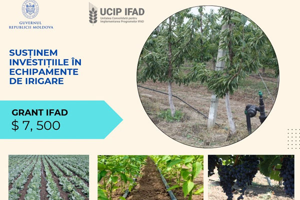 SMALL FARMS CAN RECEIVE GRANTS OF UP TO $7,500 TO PURCHASE IRRIGATION EQUIPMENT