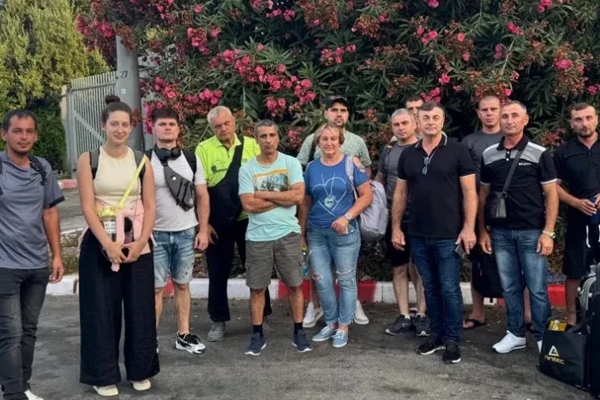 12 MOLDOVAN CITIZENS EVACUATED FROM ISRAEL TO EGYPT