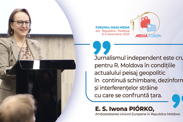 EU AMBASSADOR: SUPPORTING INDEPENDENT JOURNALISM IS A KEY AREA IN THE EUROPEAN INTEGRATION PROCESS