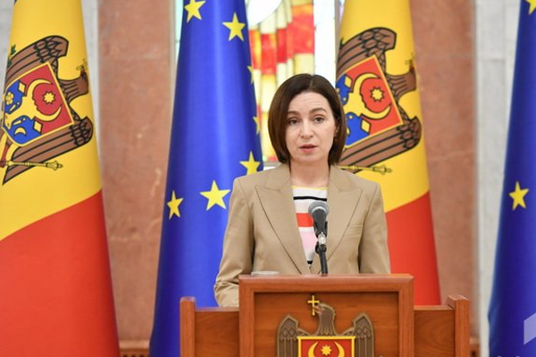PRESIDENT MAIA SANDU CONDEMNED "NEW RUSSIAN STRIKES THAT DISRUPTED MOLDOVA'S KEY ENERGY CONNECTION WITH EUROPE"