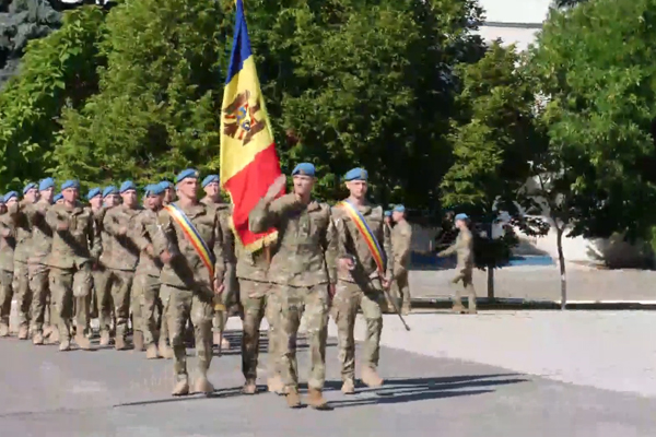 CONTINGENT OF MOLDOVAN PEACEKEEPERS TRAVELS TO KOSOVO TO PARTICIPATE IN INTERNATIONAL OPERATION