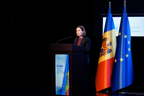 PRESIDENT MAIA SANDU CALLS ON YOUTH TO DEFEND DEMOCRACY AND BUILD A FREE SOCIETY