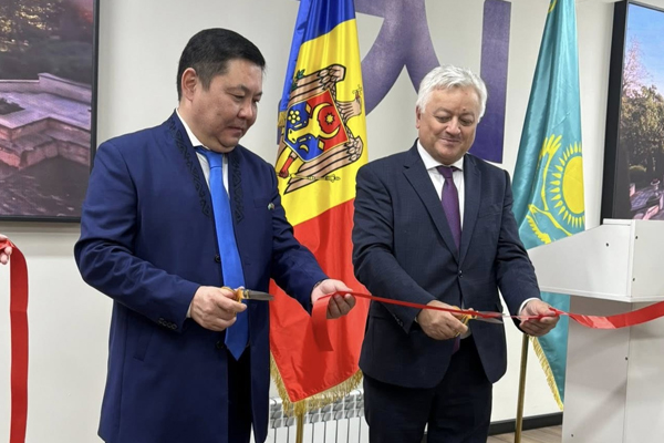 HONORARY CONSULATE OF MOLDOVA OPENED IN ALMATY