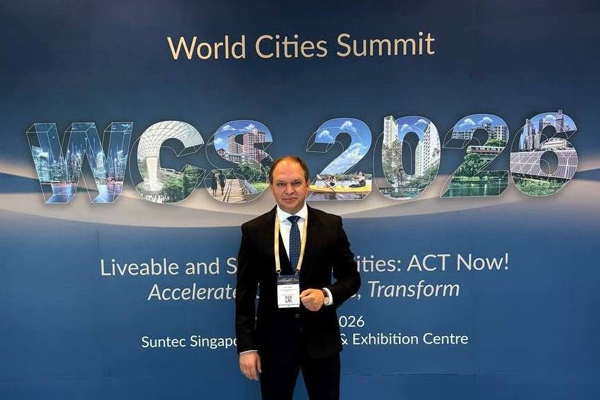 ION CEBAN SPOKE ABOUT CHISINAU AT WORLD SUMMIT OF MAYORS IN SINGAPORE