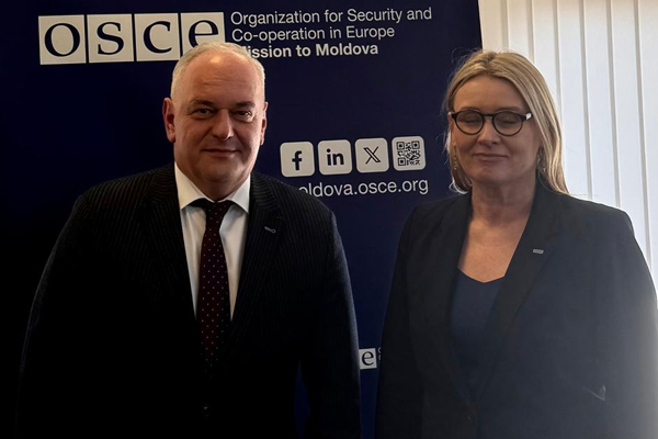 AMBASSADOR OF UKRAINE DISCUSSED WITH ACTING HEAD OF OSCE MISSION TO MOLDOVA PROSPECTS FOR INTENSIFYING NEGOTIATIONS