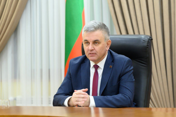 TRANSNISTRIAN LEADER THANKS MOLDOVAN AUTHORITIES "FOR UNDERSTANDING THE SITUATION" IN THE ENERGY SECTOR
