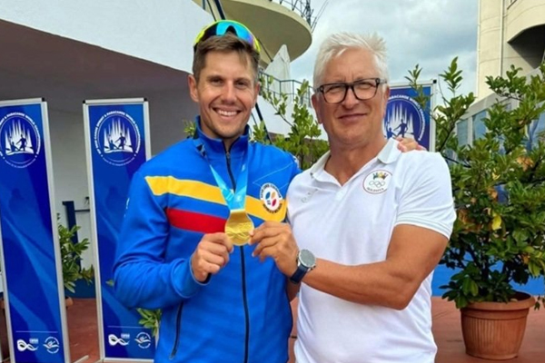 MOLDOVAN CANOEIST SERGHEI TARNOVSCHI WON GOLD AND BRONZE AT THE WORLD CHAMPIONSHIPS IN MILAN