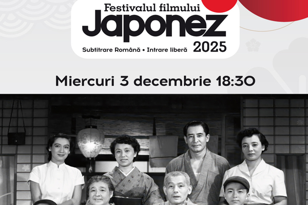 JAPANESE FILM FESTIVAL WILL BE HELD IN MOLDOVA FROM DECEMBER 3 TO 6
