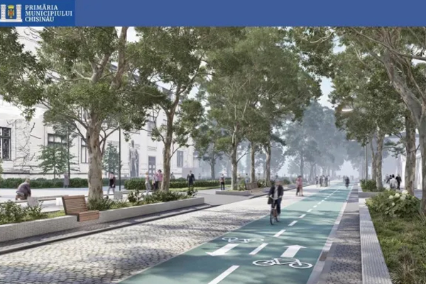 CHISINAU CITY HALL ANNOUNCED TENDER FOR RESTORATION OF PAVING STONES ON STREET "AUGUST 31, 1989"