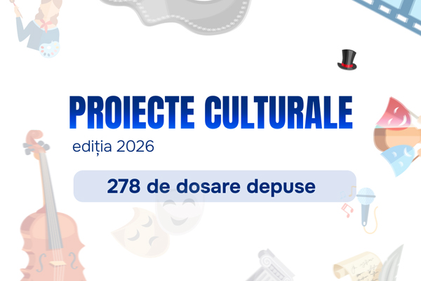 MINISTRY OF CULTURE RECEIVED 278 APPLICATIONS FOR CULTURAL PROJECT FUNDING FROM 220 NON-PROFIT ORGANIZATIONS