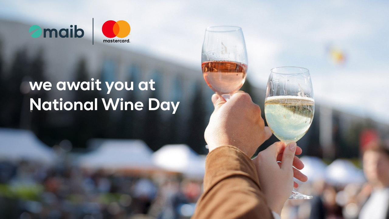 Celebrate National Wine Day with maib and Mastercard