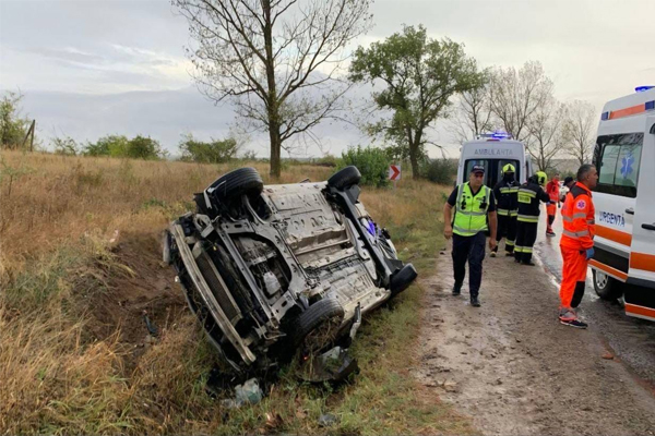 TWO PEOPLE WERE KILLED IN A TRAFFIC ACCIDENT NEAR THE VILLAGE OF BALABANU, TARACLIA DISTRICT.