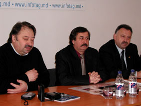 20.01.2003 MOLDOVA CELEBRATING 50TH BIRTHDAY ANNIVERSARY OF PROMINENT MUSICIAN (NEWS CONFERENCE IN INFOTAG)