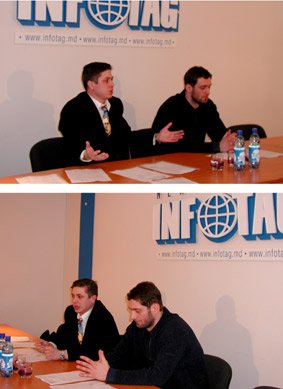 04.02.2003 TWO NGOs DEMANDING TO CHECK YOUTH BOSSES’ HONESTY (NEWS CONFERENCE IN INFOTAG)