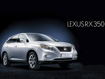 CONTINENT PRESENTS NEW GENERATION OF LEXUS RX 350 CARS