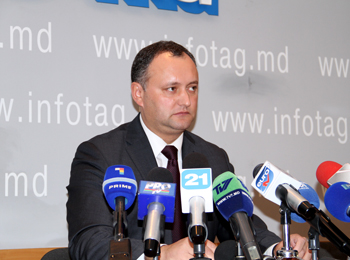 IGOR DODON JOINS SOCIALIST PARTY   