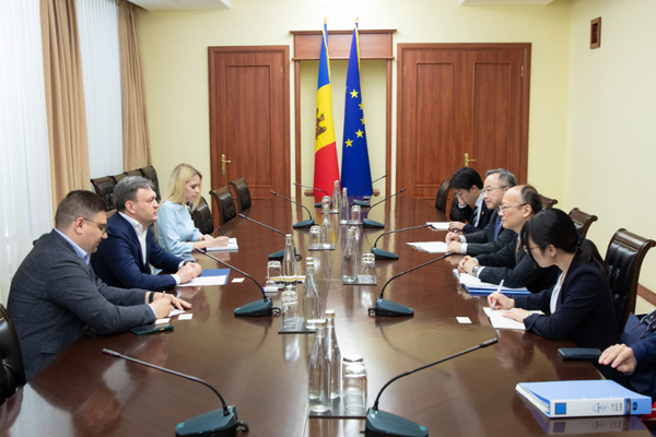 ​MOLDOVA ESTE INTERESATĂ DE INVESTIȚII ȘI APRECIAZĂ SPRIJINUL CONSTANT AL JAPONIEI