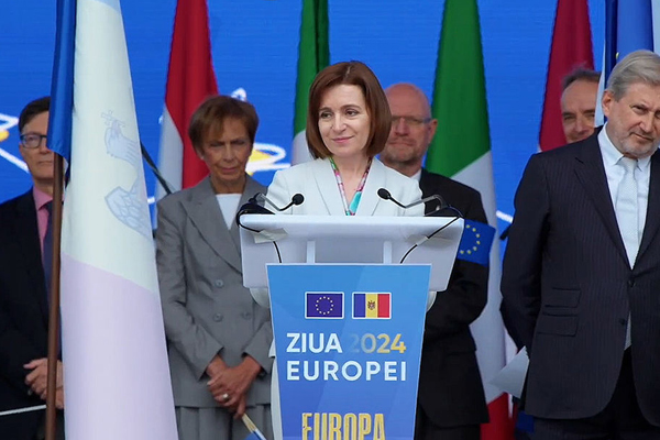 PRESIDENT MAIA SANDU: MOLDOVA CHOOSES PEACE AND THUS THE EUROPEAN UNION
